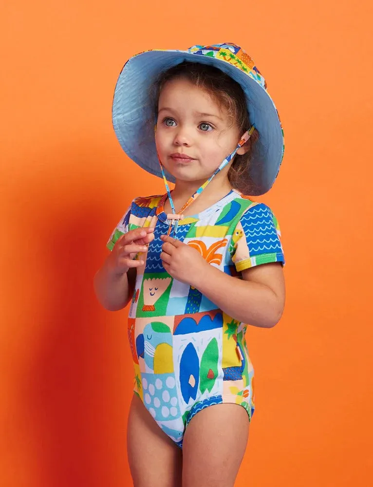 Halcyon Nights - Kids Sun Hat (Hello Sunshine)
