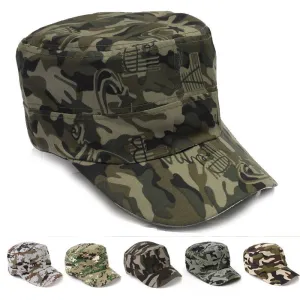 Hot Sale Baseball Unisex Fashionable Men Women Sun Visor Army Camouflage Military Soldier Combat Hat Cotton Sport Cap
