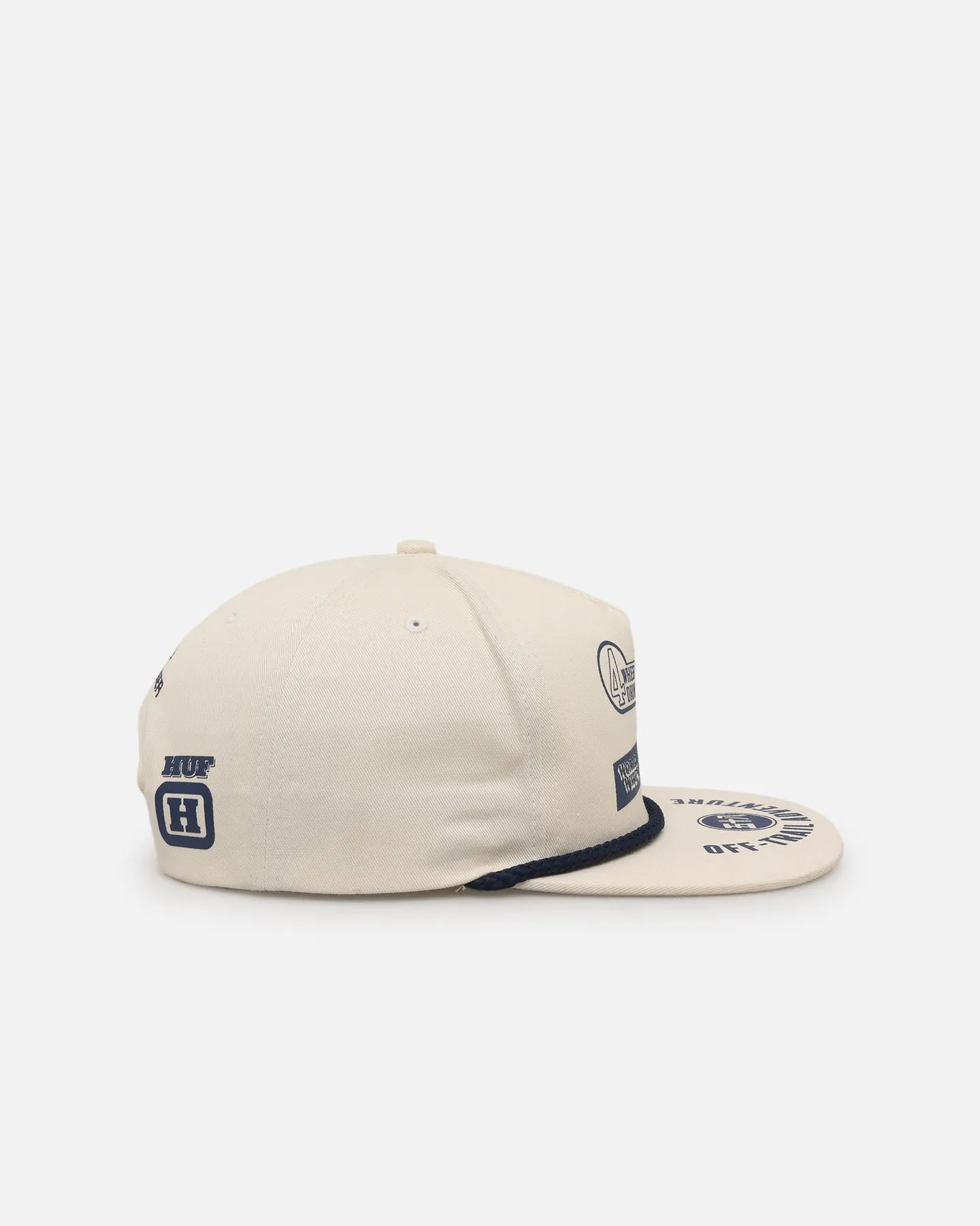 Huf X Toyota 4 Wheel Drive Trucker Snapback Natural