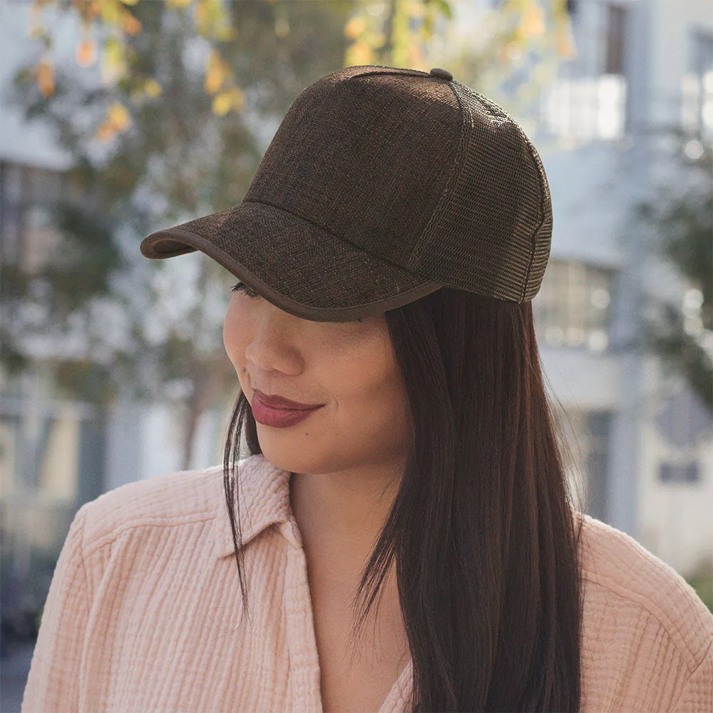 Jute Trucker Cap