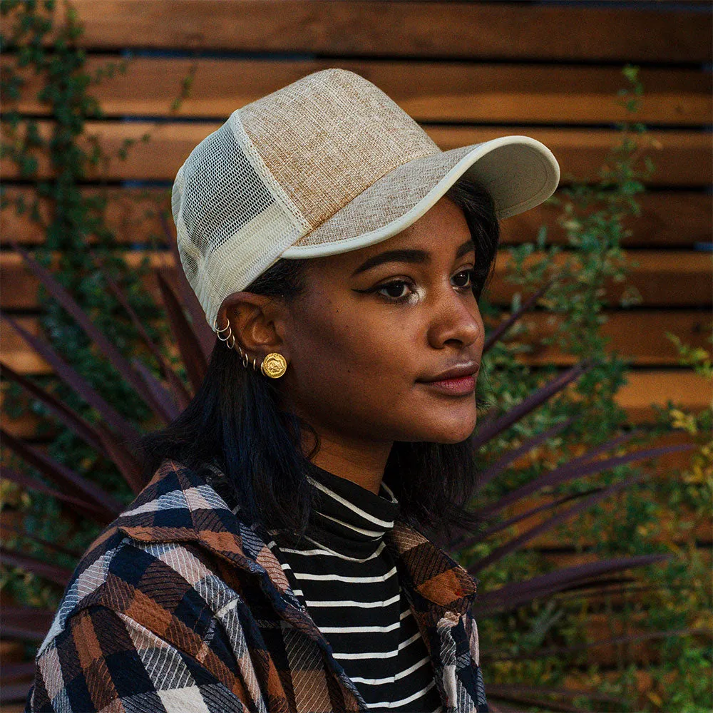 Jute Trucker Cap