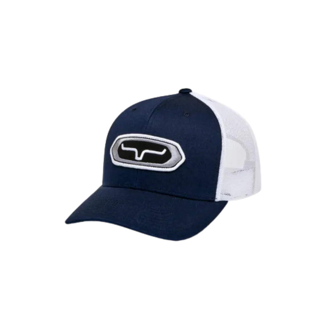 Kimes Ranch Men's Navy Masher Trucker Caps