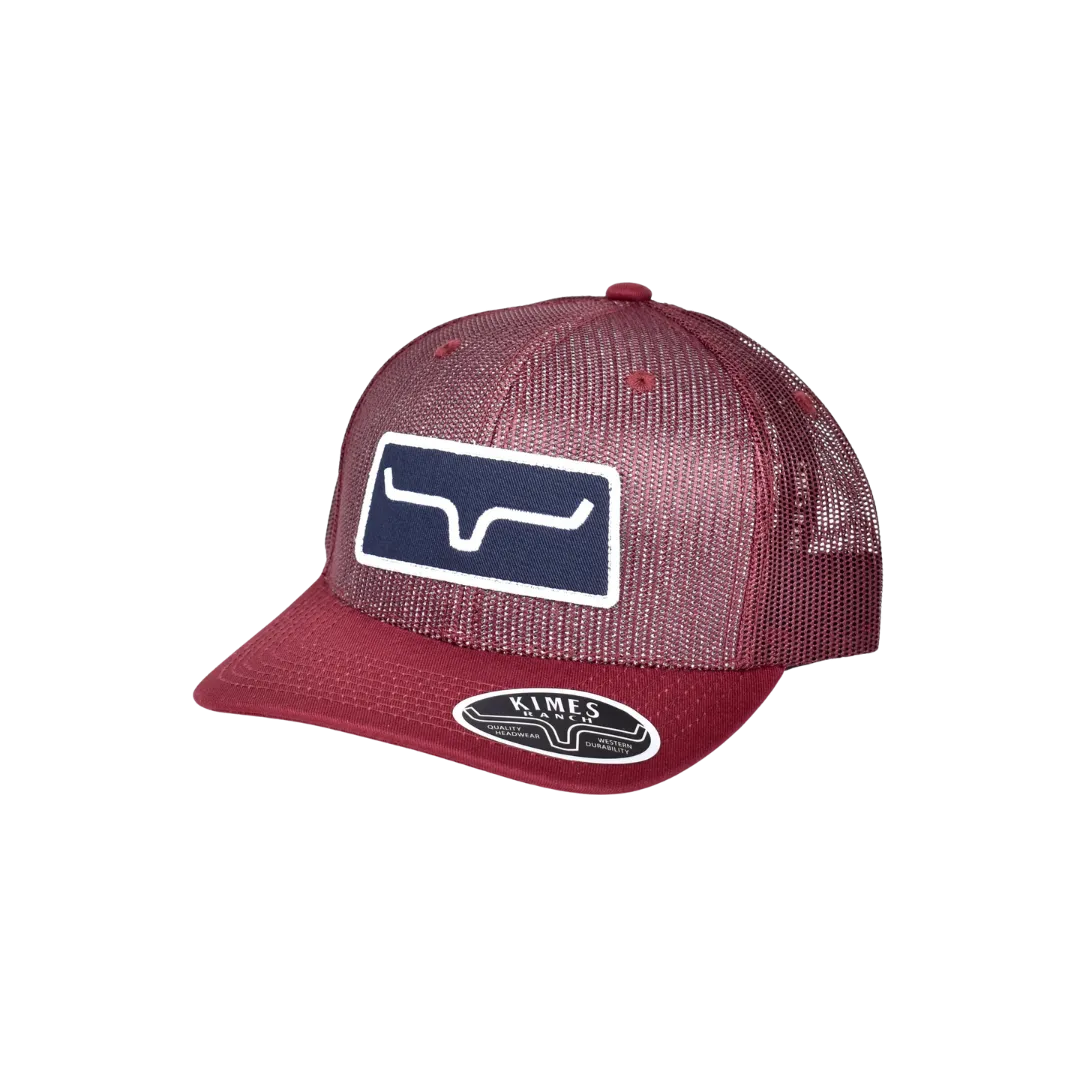 Kimes Ranch Red Mesh Trucker Cap