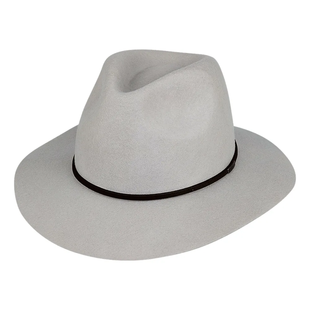 Kooringal Mid Brim Fedora Rajah - Grey