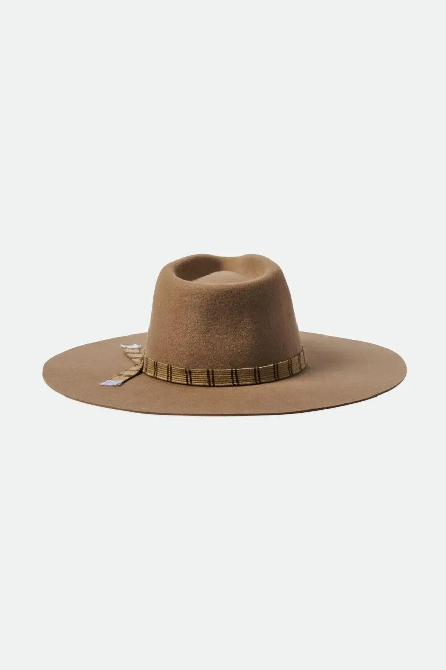 Leigh Felt Fedora - Sand