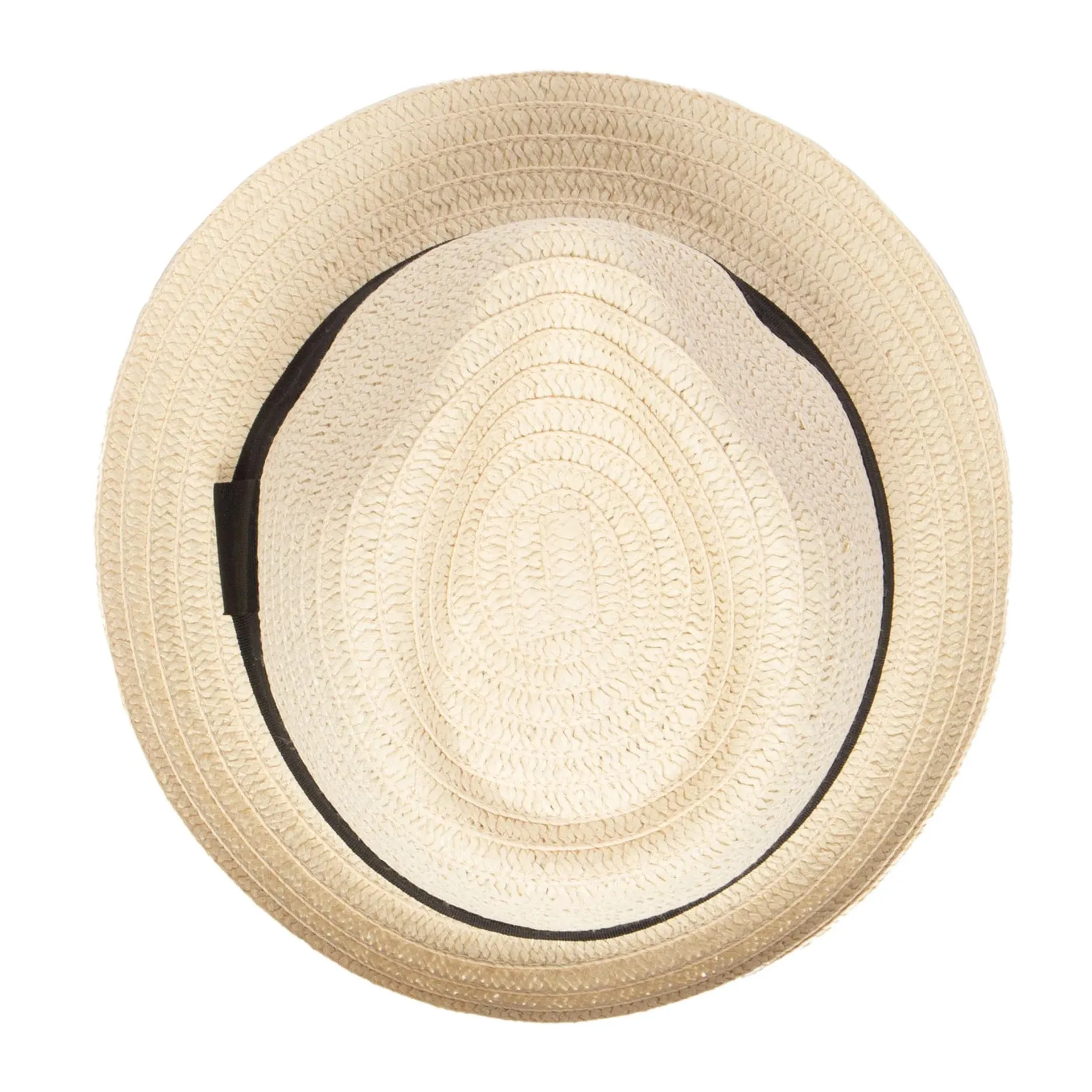 Mens Paperbraid Fedora