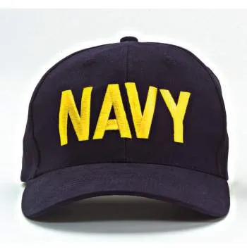 Navy Supreme Low Profile Insignia Cap - Navy Blue