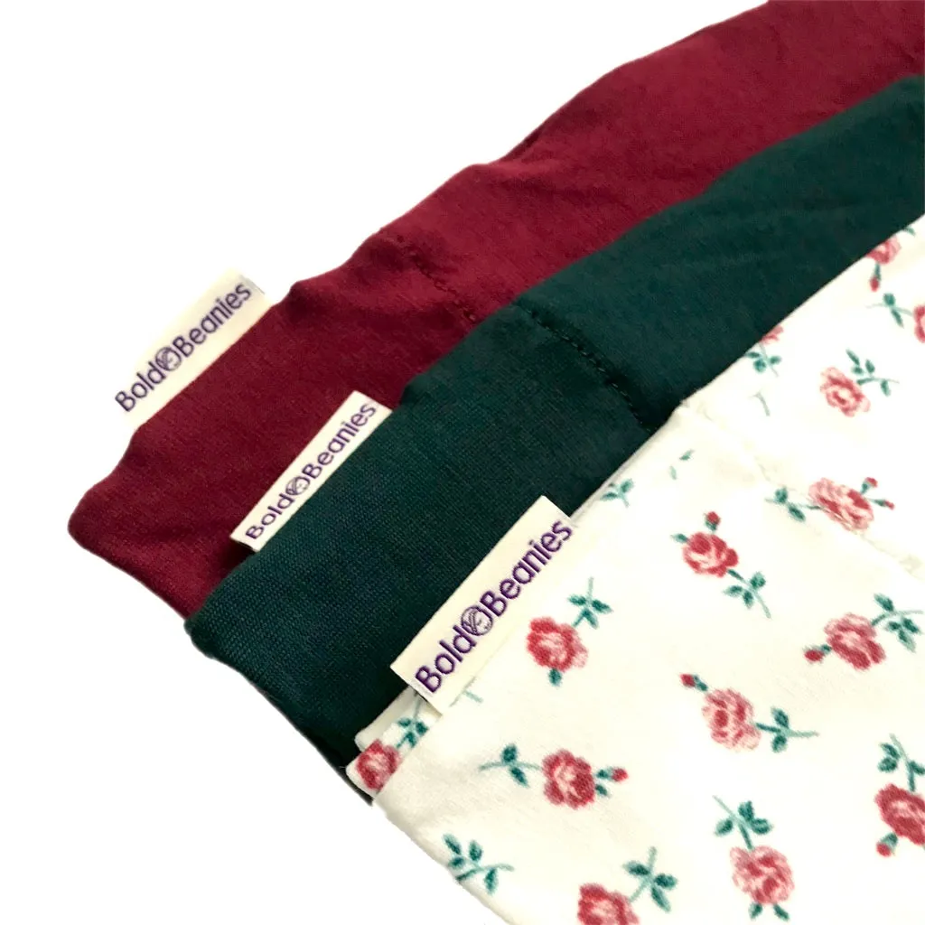 Pretty Roses Sleep Cap Bundle SAVE