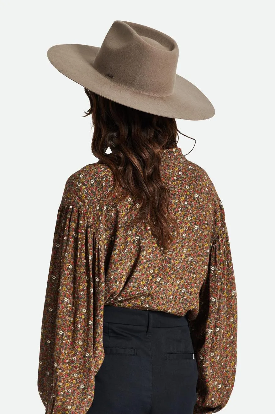 Primrose Felt Fedora - Twig