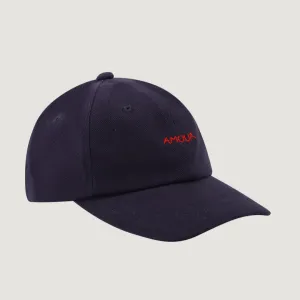 "Amour" Beaumont Cap (Carbon Blue)