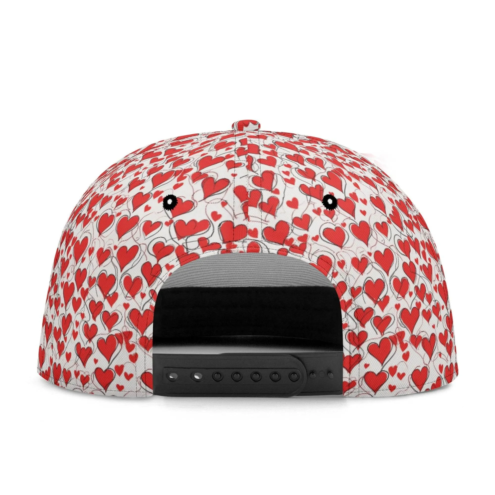 Scribbled Hearts Unisex Classic Snapbacks