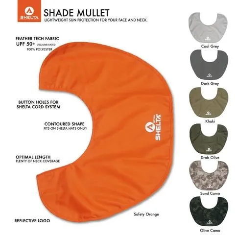 Shelta Hats Neck Shield - Khaki