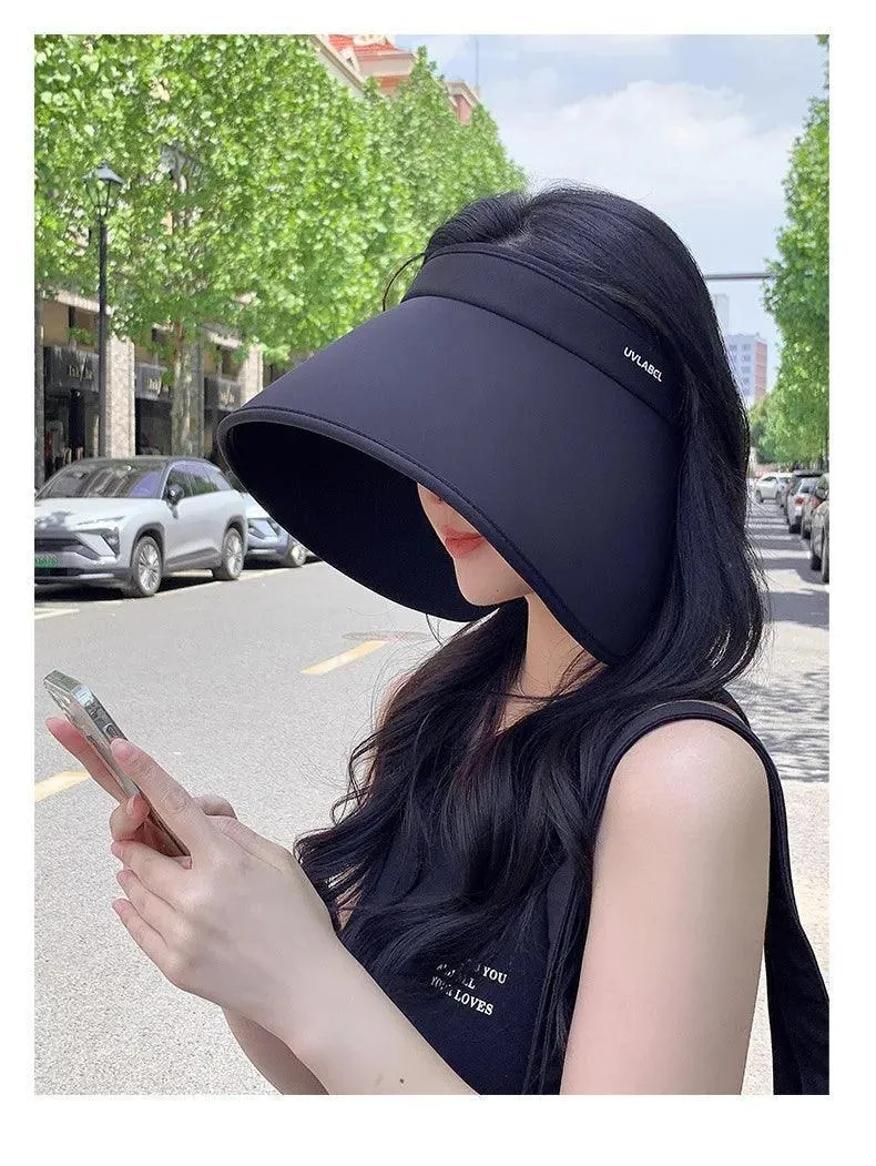 Summer Wide Brim Floppy Visor Hats - Sexikinis Swim