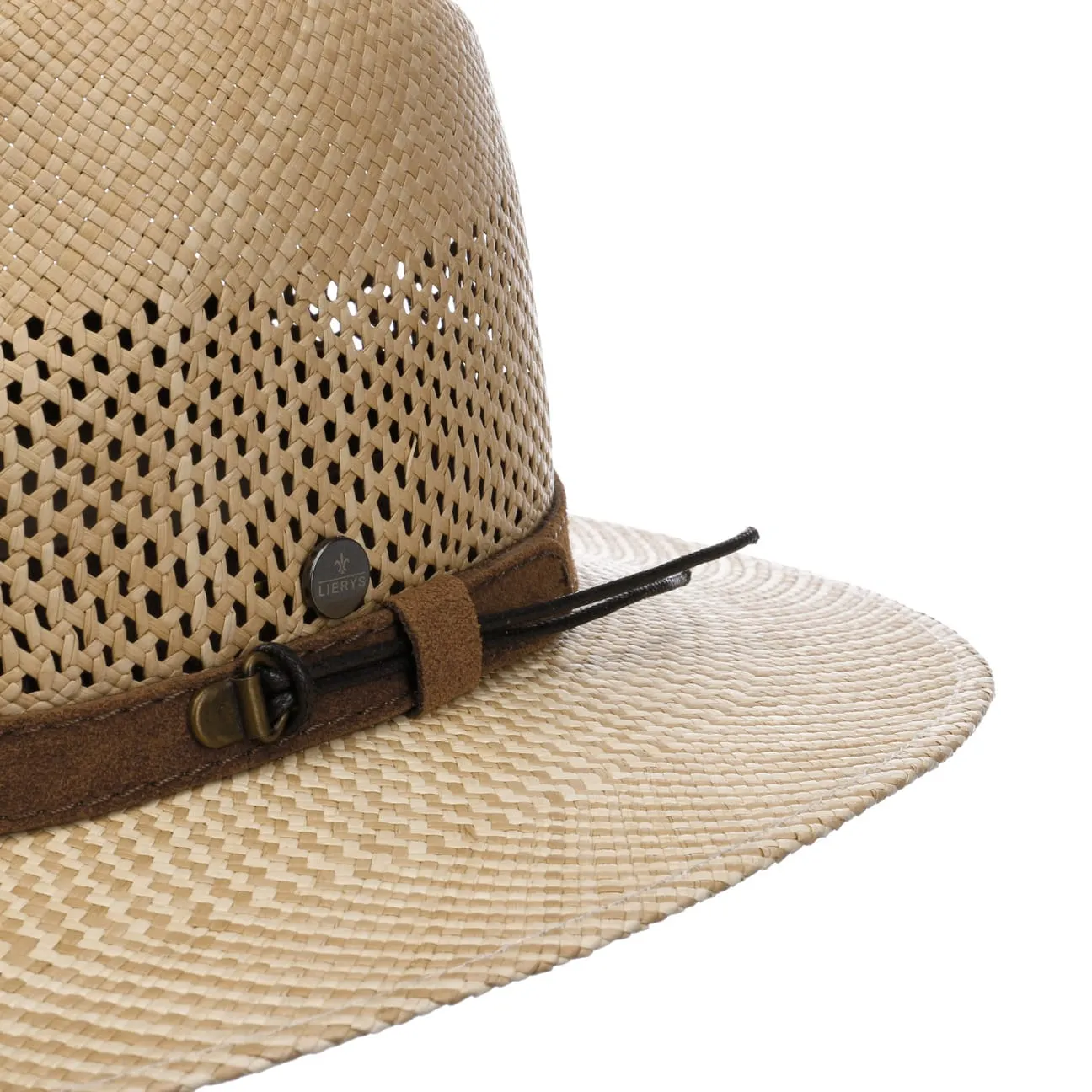Twotone Brim Traveller Panama Hat by Lierys