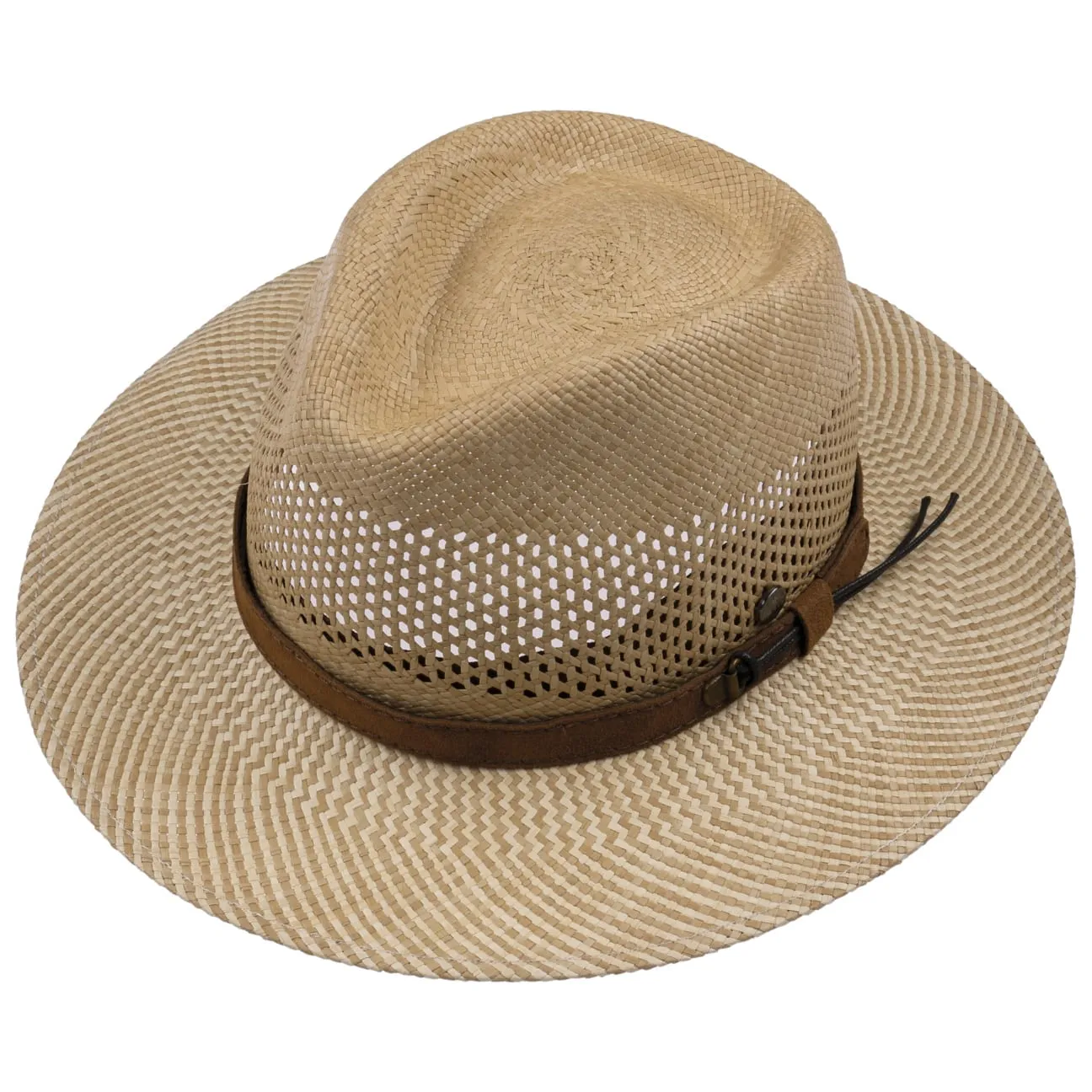 Twotone Brim Traveller Panama Hat by Lierys