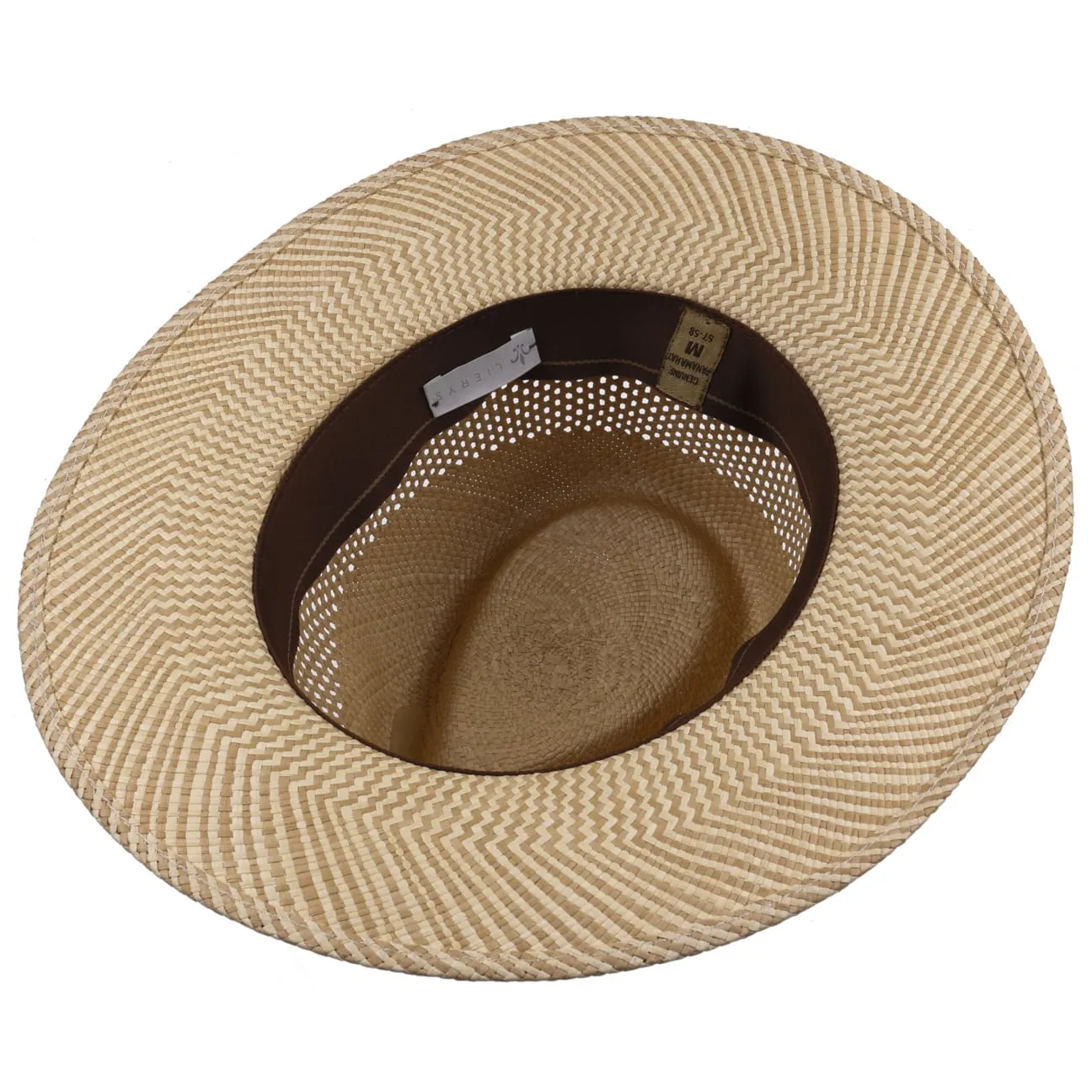 Twotone Brim Traveller Panama Hat by Lierys
