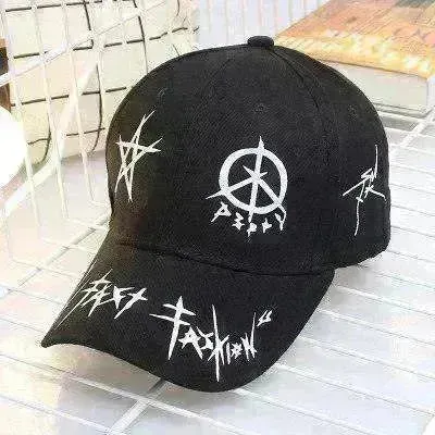Unisex Casual Black And White Patchwork Hip Hop Fashion Hat