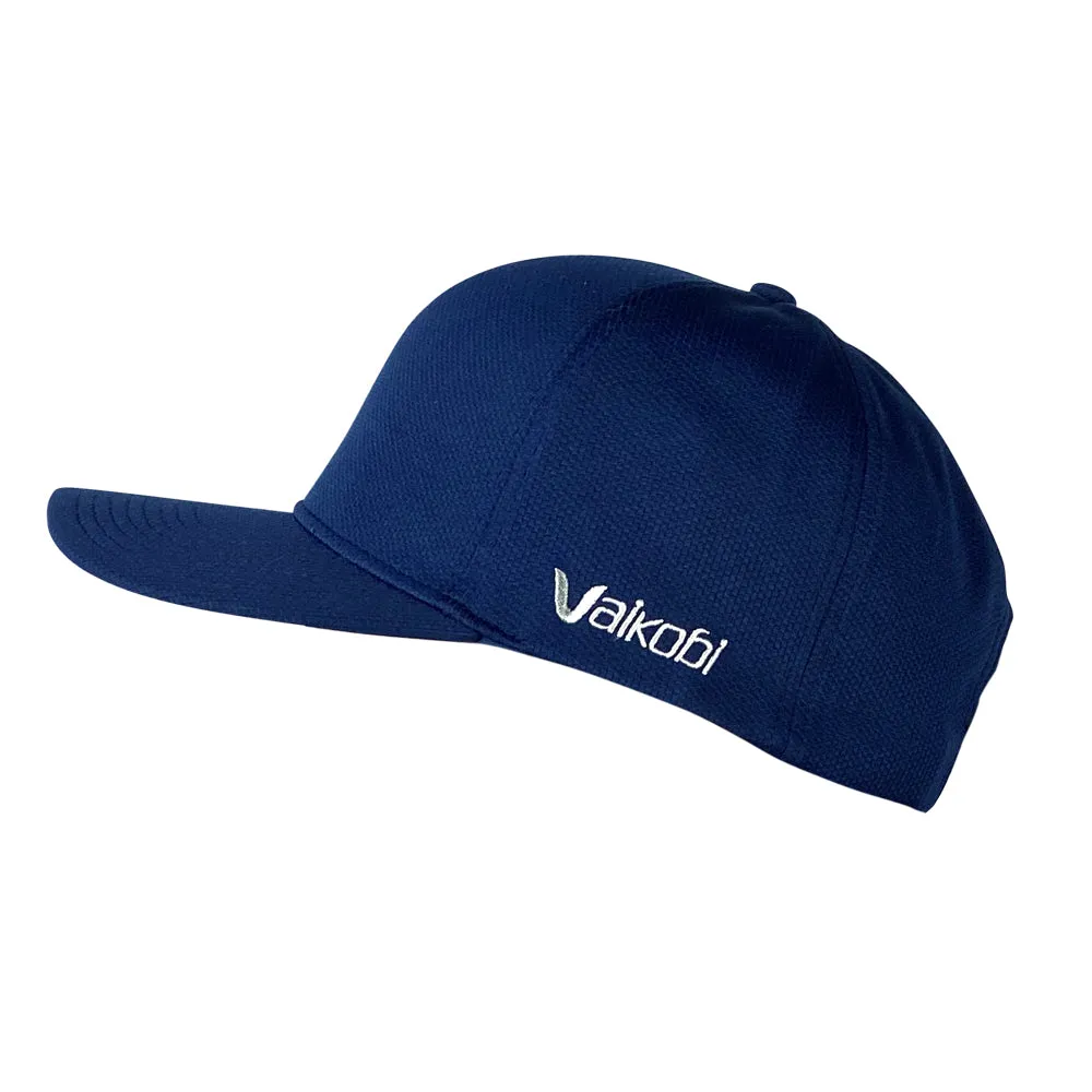 Vaikobi Performance Snap Back Hats - Navy - Blank Front