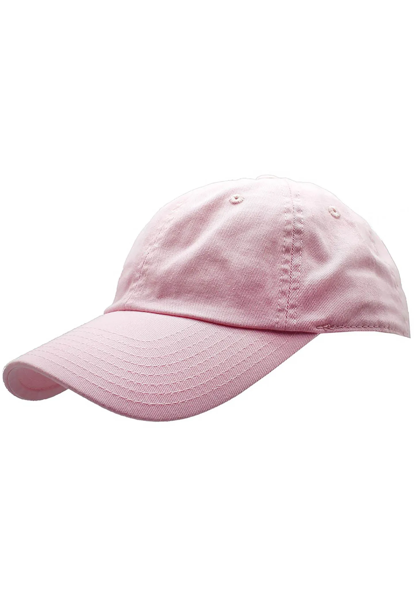Washed Slouch Raglan Hat in Pink