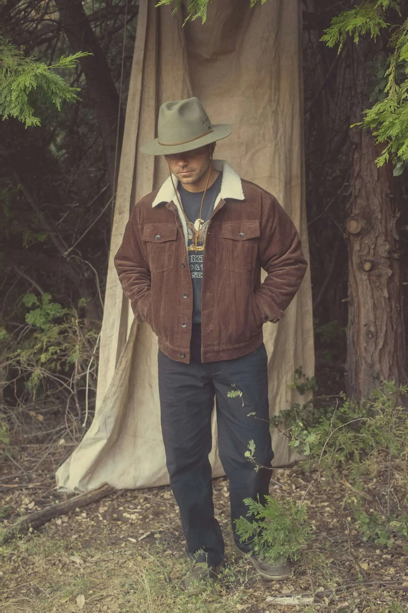 Wesley WTHR GUARD™ Packable Fedora - Light Moss