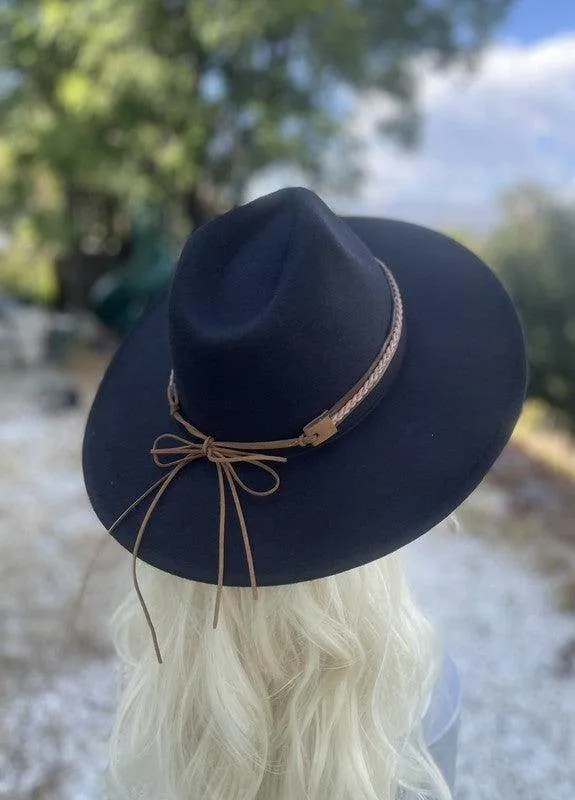 Wide Brim Dandy Panama Hat For Women