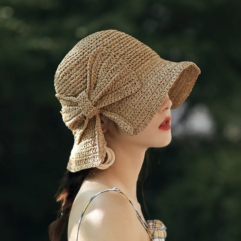 Wide Brim Floppy Summer Hat