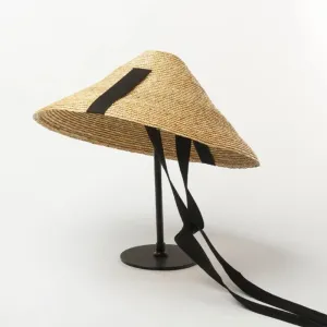 Wide brim summer hat, Japanese style